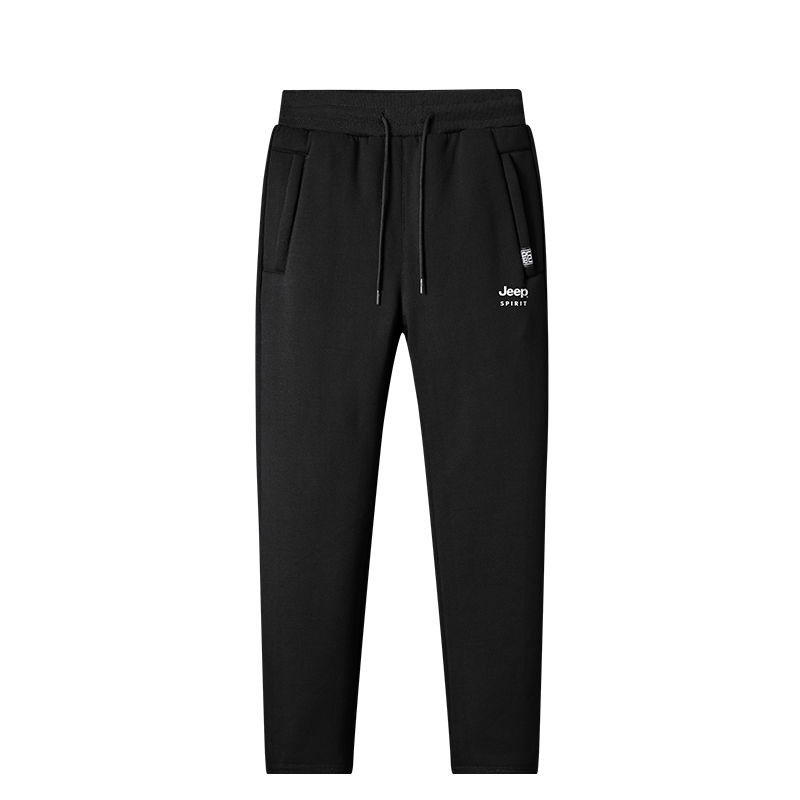 

Повседневные брюки мужские JEEP SPIRIT, Black Drawstring