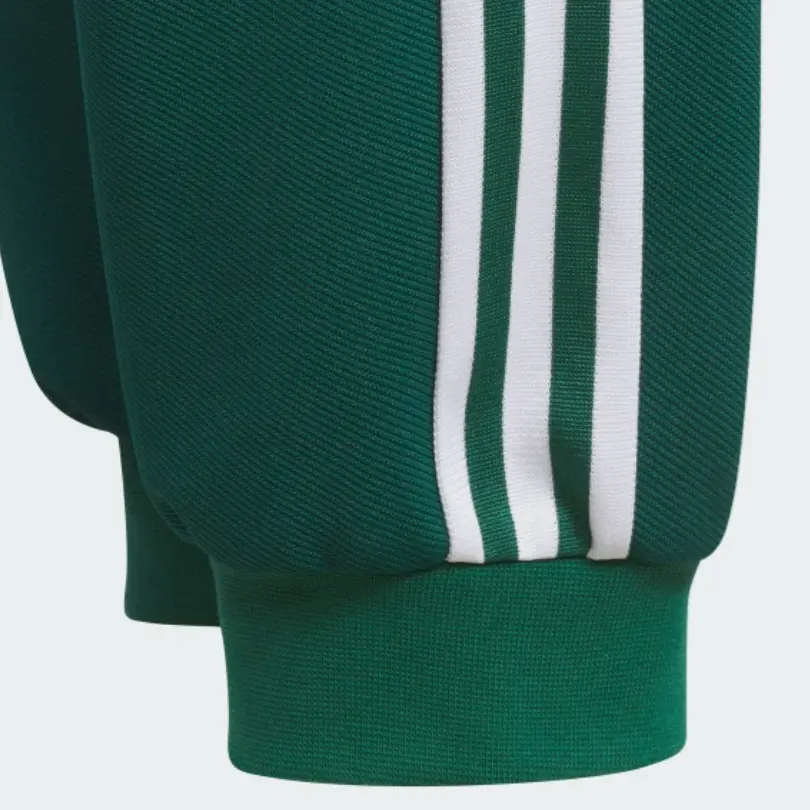 Adidas Originals Детские вязаные спортивные штаны forest green — фото 3