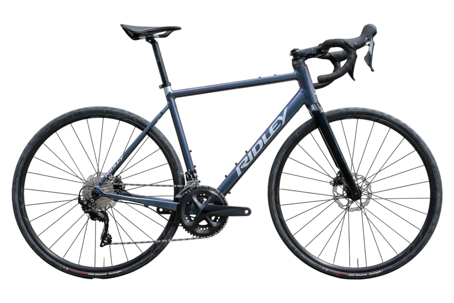 

Гравийный велосипед Ridley Grifn a gravel - shimano grx600 - 28 дюймов - diamant, lila | dark violet cameleon / pc68 / gra01bsa