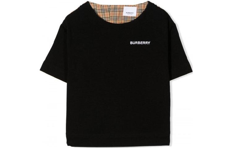 

Детская футболка Burberry, цвет Black