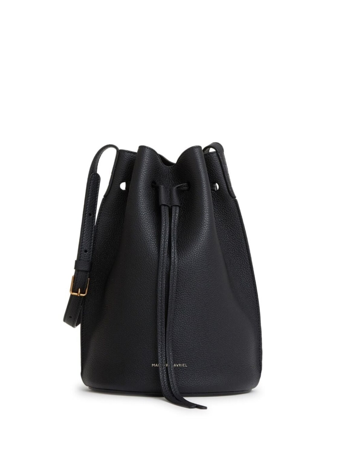 

Сумка-ведро Champagne с логотипом Mansur Gavriel, черный