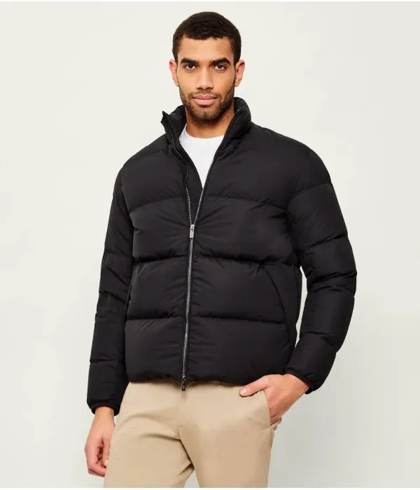 Пуховая куртка regular fit Emporio Armani, черный