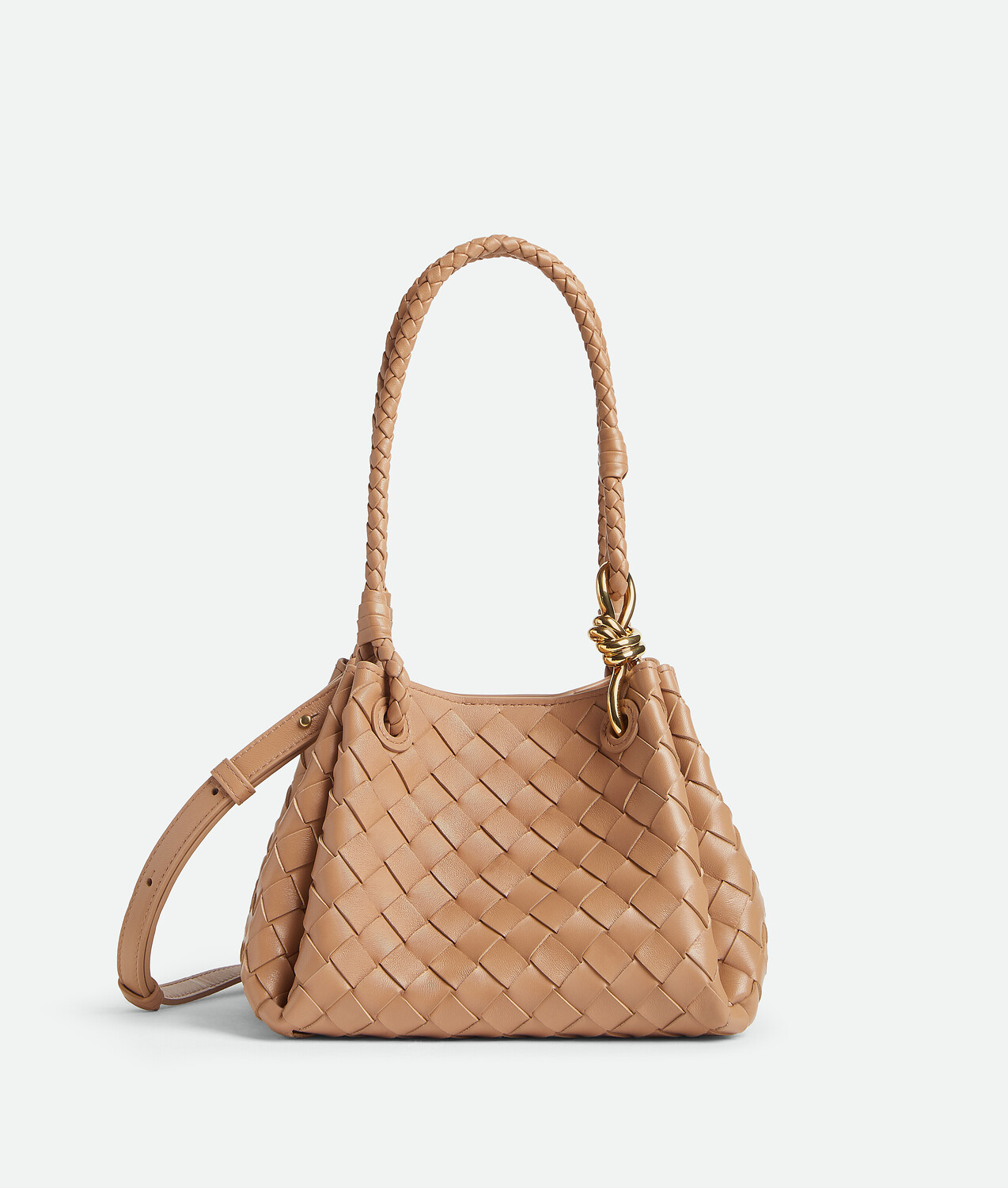 

Small parachute BOTTEGA VENETA, светло-коричневый