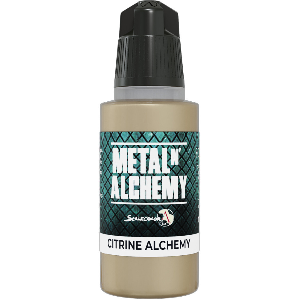 

Миниатюра Scale 75 USA Metal & Alchemy Paint: Citrine Alchemy (17ml)