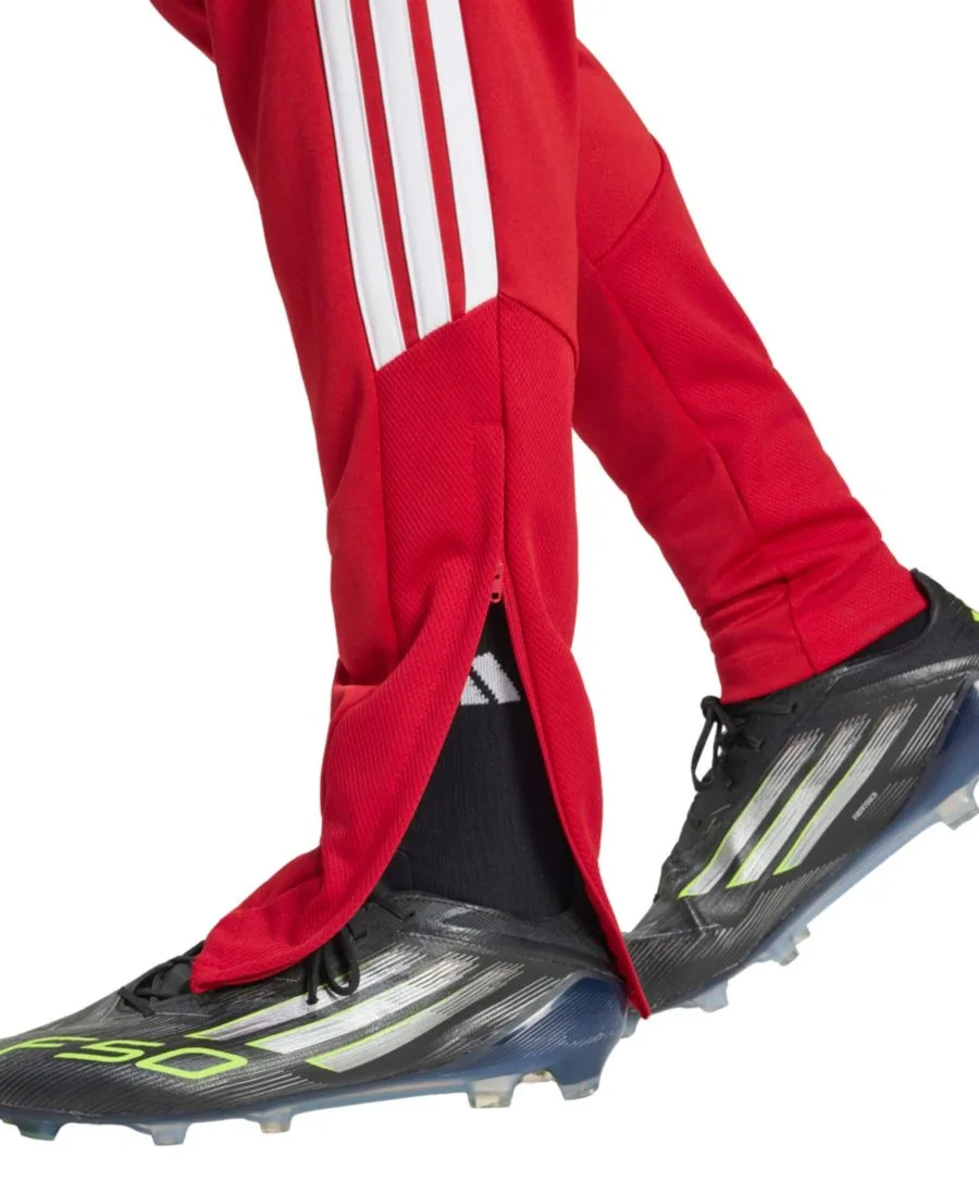 Мужские тренировочные брюки Tiro 26 League со средней посадкой Adidas, team power красный/белый — фото 3