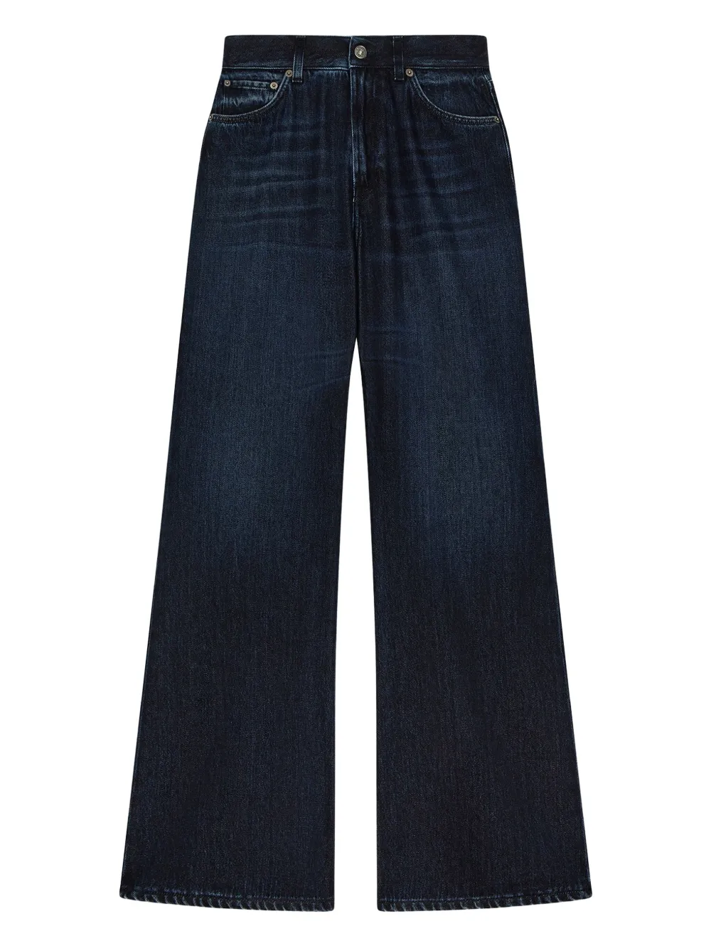 

Джинсы с высокой талией Dondup, синий