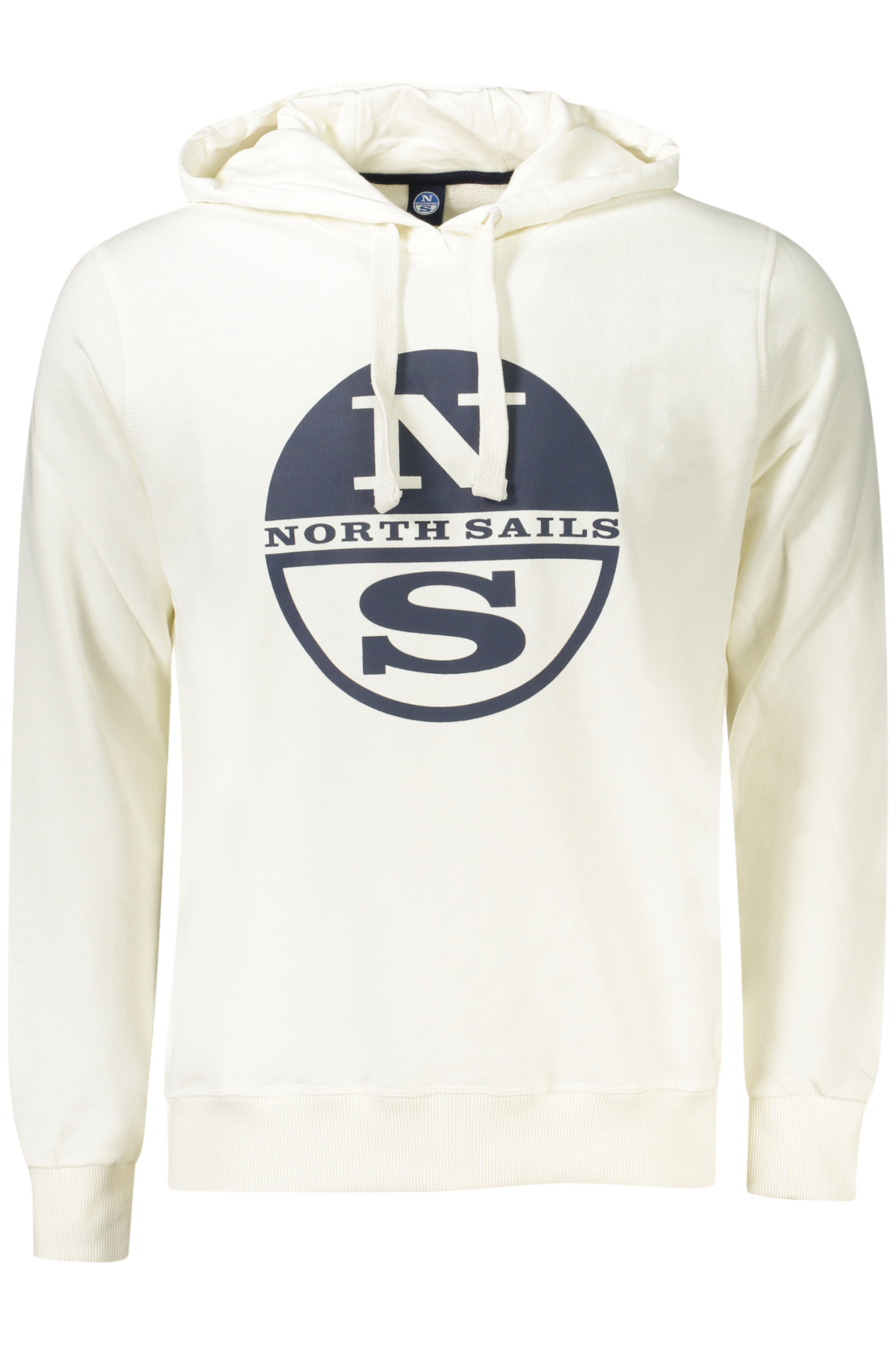 

Толстовка мужская North Sails с капюшоном, белый / синий