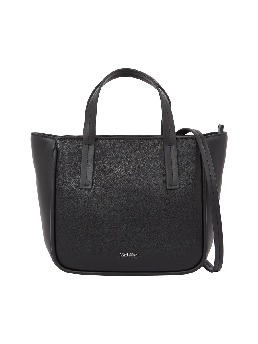 

Сумочка Calvin Klein "CK REFINE MINI TOTE_PBL", черный