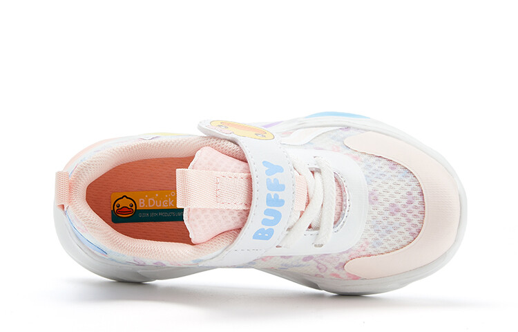 Кроссовки B.Duck Kids Lifestyle Shoes PS Low-top, белый/розовый/голубой — фото 4