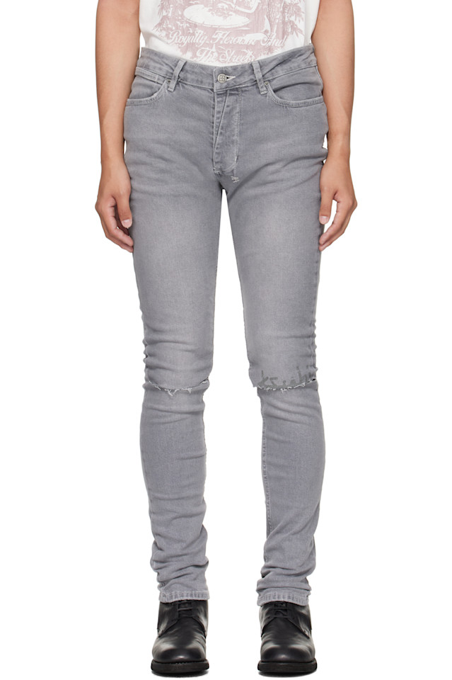 

Джинсы Gray Van Winkle из секонд-хенда Ksubi, серый