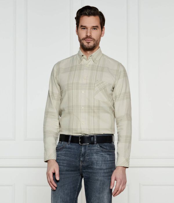 

Рубашка rickert_m Regular fit Boss Orange, желтый