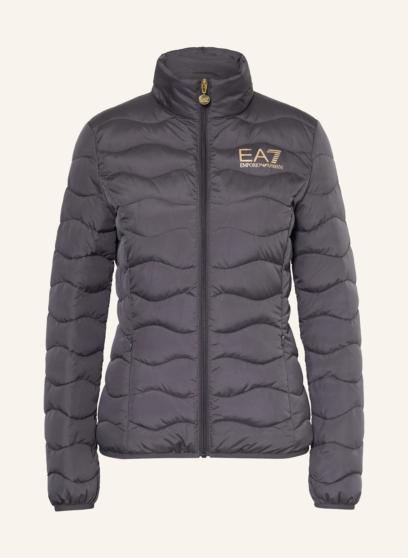 

Стеганая куртка Train core Ea7 Emporio Armani, серый