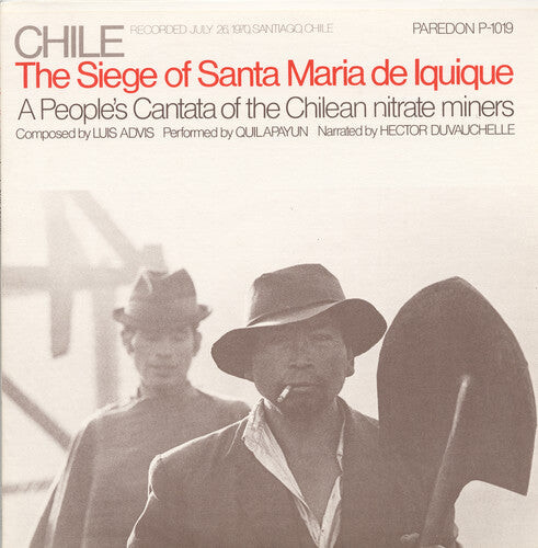 

CD диск Quilapayun: Chile: Seige of Santa Maria de Iquique