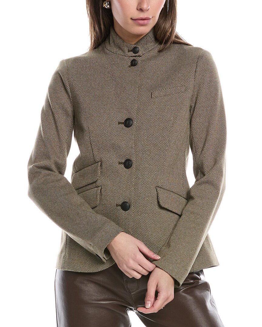 

Жаккардовый блейзер Slade rag & bone, зеленый