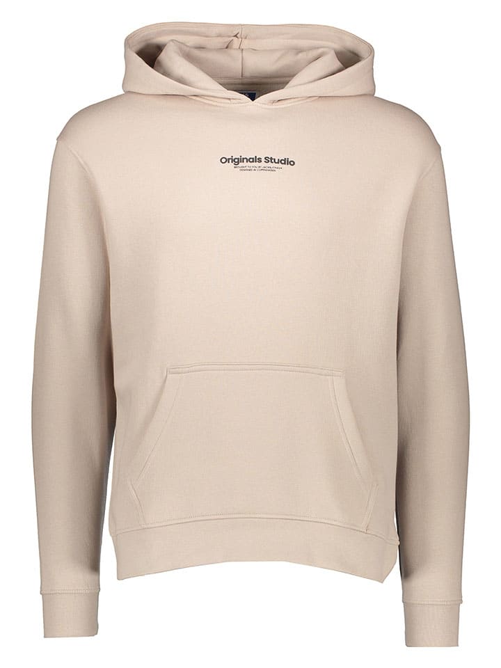 

Толстовка с капюшоном JACK & JONES Junior, бежевый