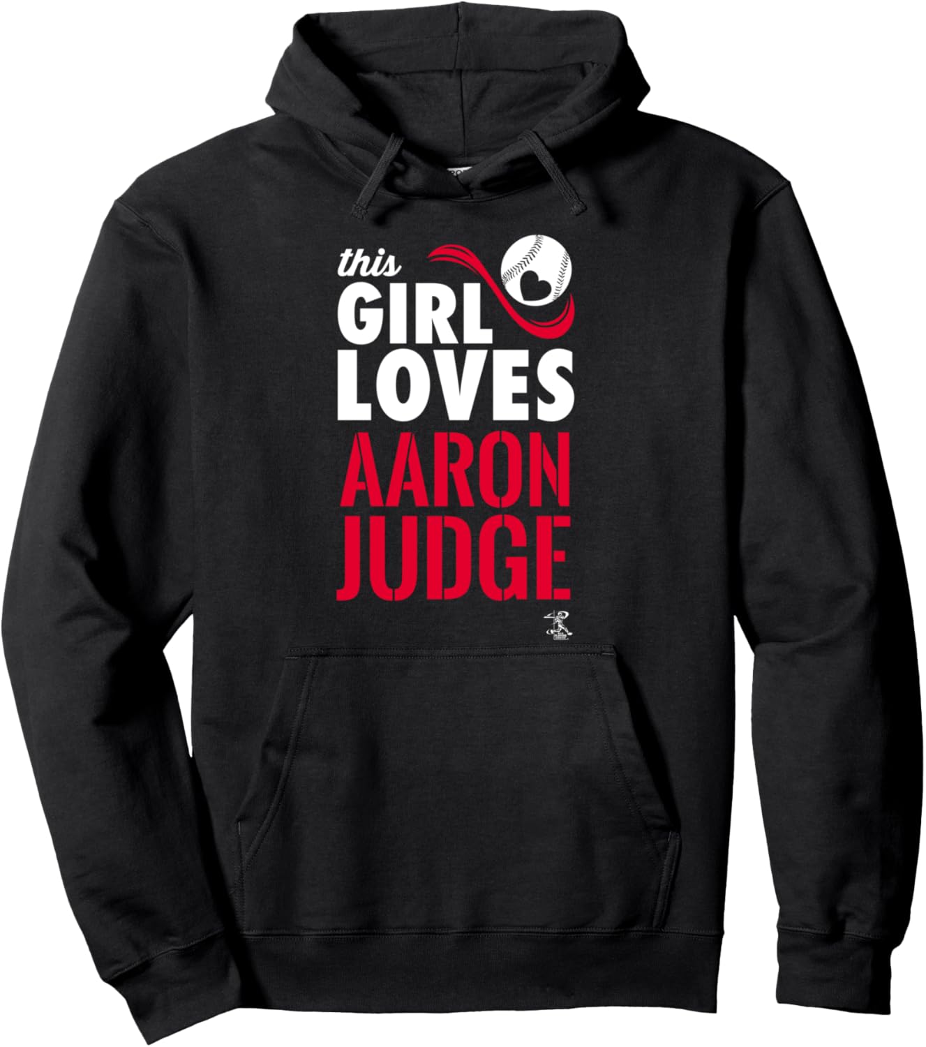 

Худи Aaron Judge This Girl Loves Gameday Ballpark Mvp, черный
