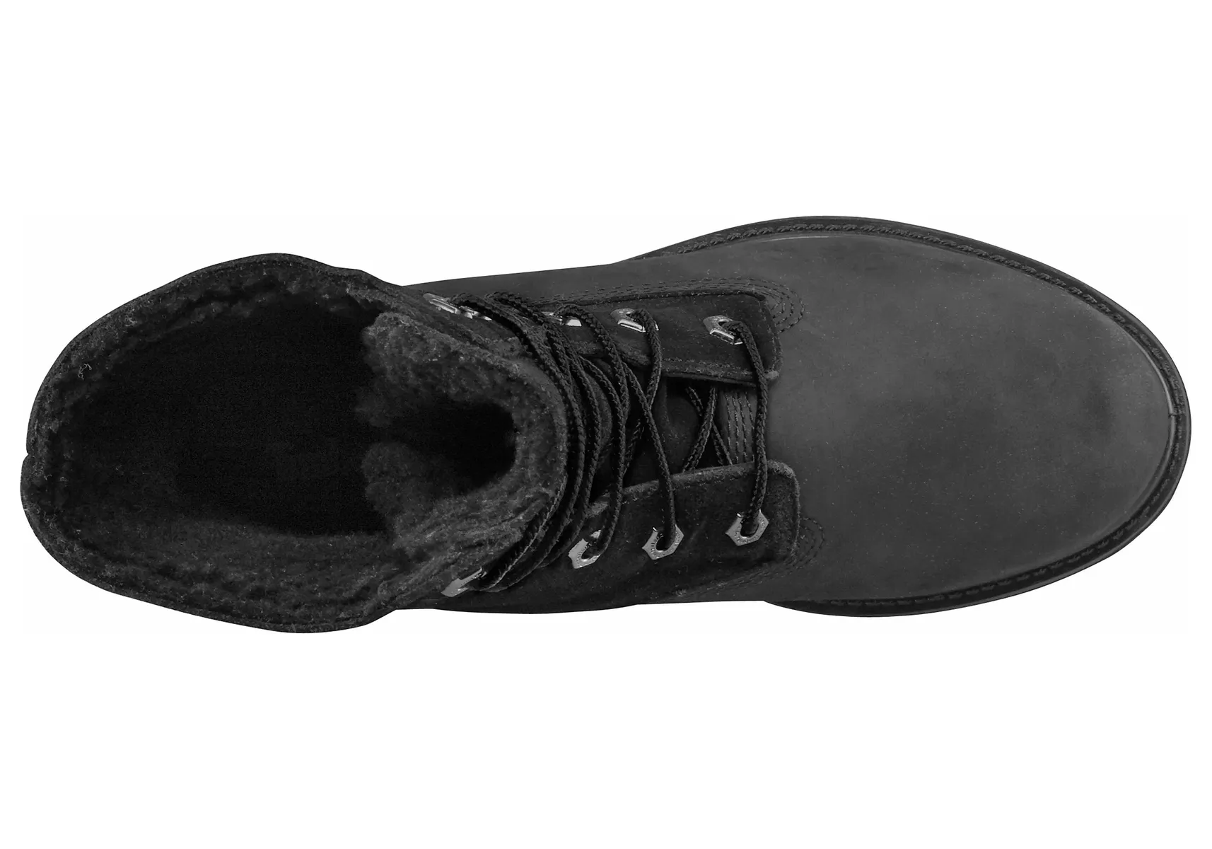 Ботинки зимние Timberland Authentics на шнуровке, черный — фото 4