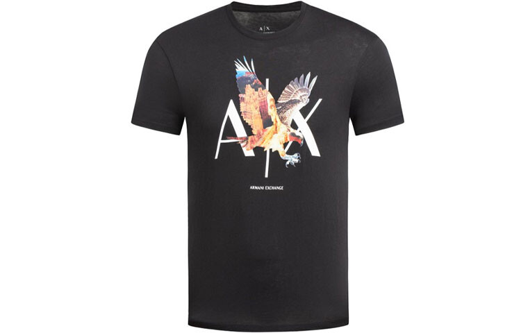 

ARMANI EXCHANGE Мужская футболка, цвет Black