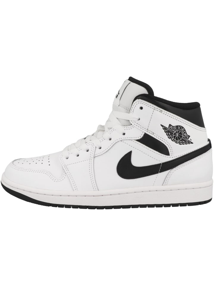

Высокие кроссовки Jordan mid Air 1 Mid, белый
