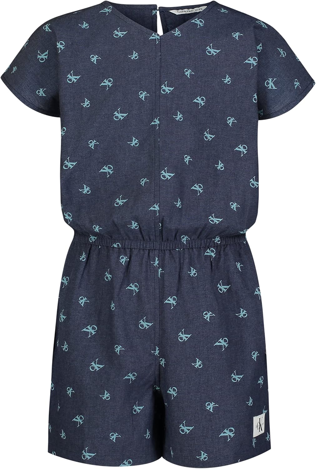 

Легкий джинсовый комбинезон с короткими рукавами Calvin Klein для девочек, Select Color