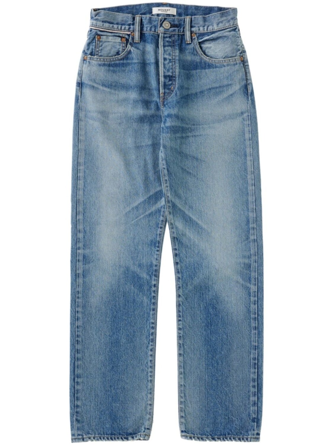 

Прямые джинсы Graceland средней посадки Moussy Vintage, синий