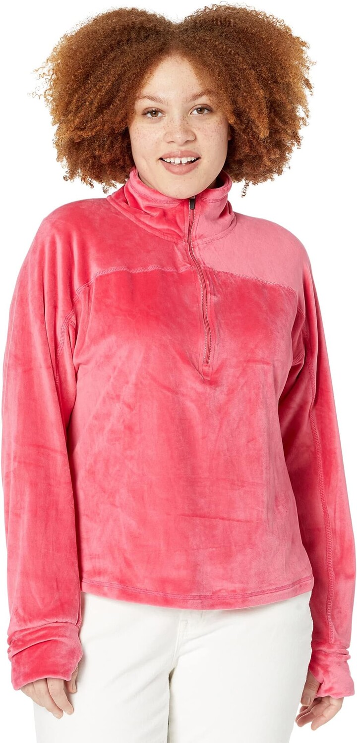 

Толстовка Juicy Couture Sport Chamonix 1/2 Zip, цвет Candy Apple