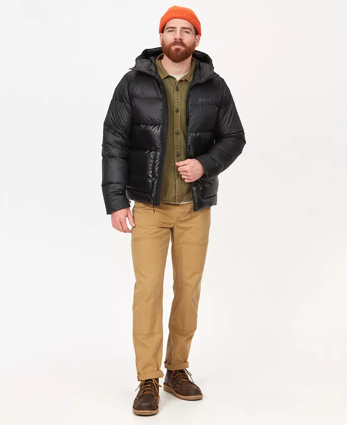 

Мужская утепленная пуховая куртка с капюшоном Guides Down Puffer Hoodie Marmot, черный