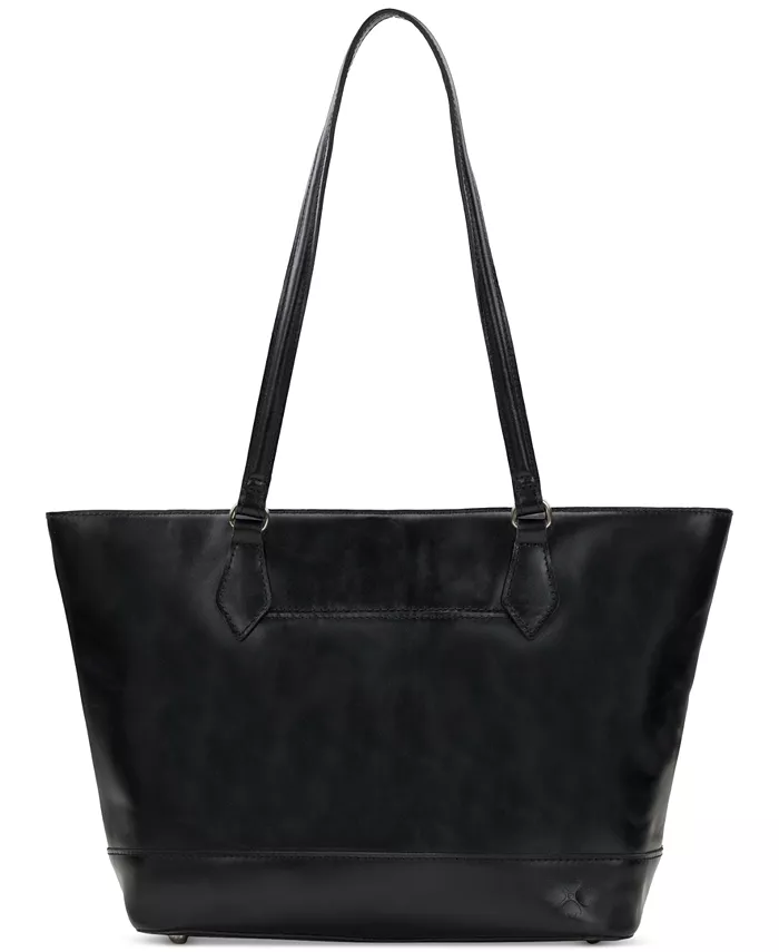 

Сумка-тоут Meka Extra Large Leather Tote Patricia Nash, черный