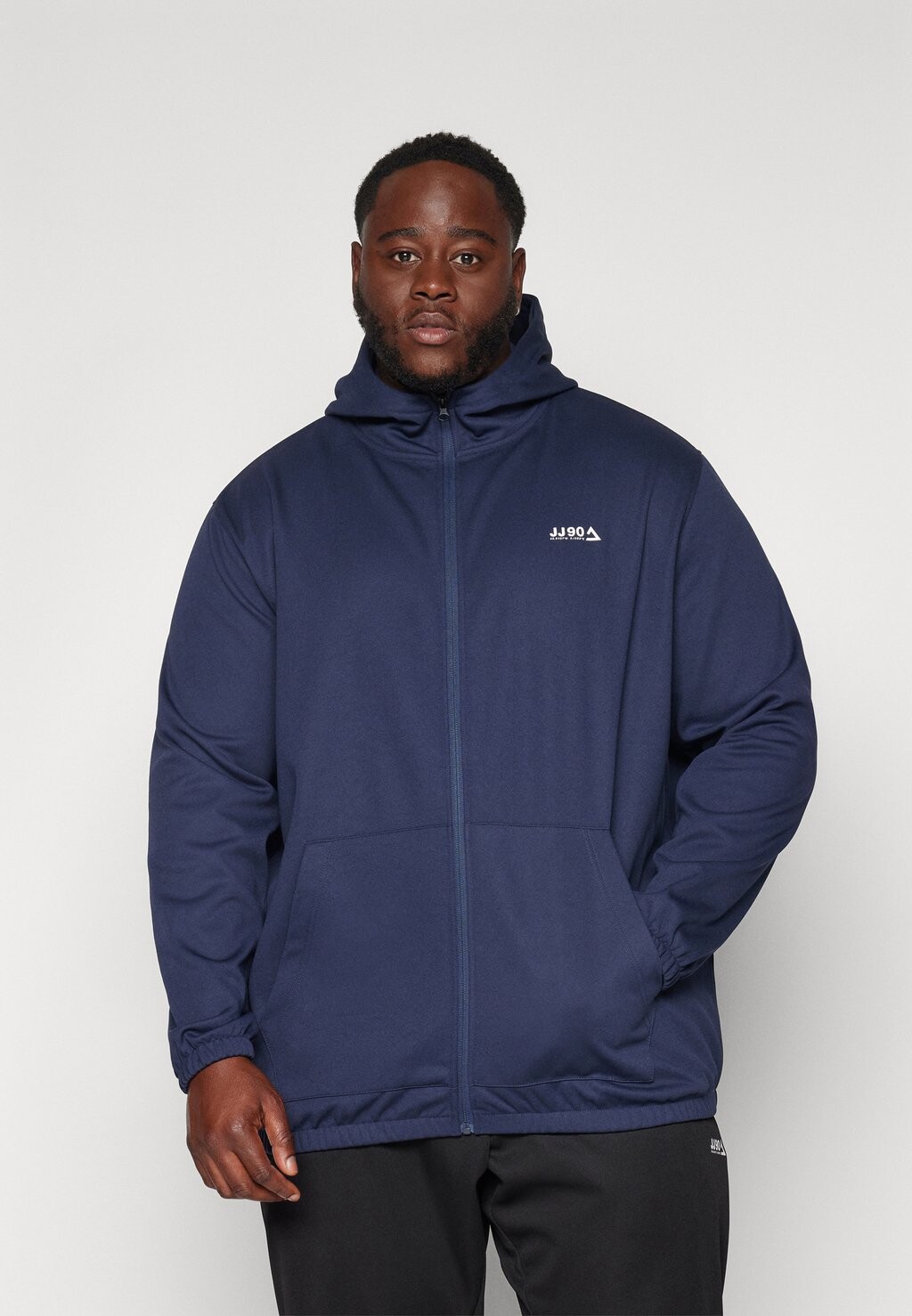 

Толстовка на молнии JCOBASIC PLUS ZIP HOOD Jack & Jones, темно-синий