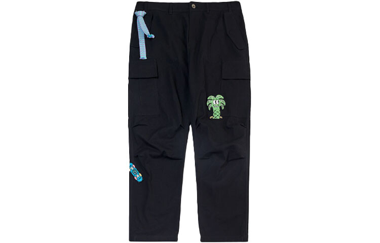 

Повседневные брюки Steven Harrington X Skateboard унисекс черного цвета Lining, черный