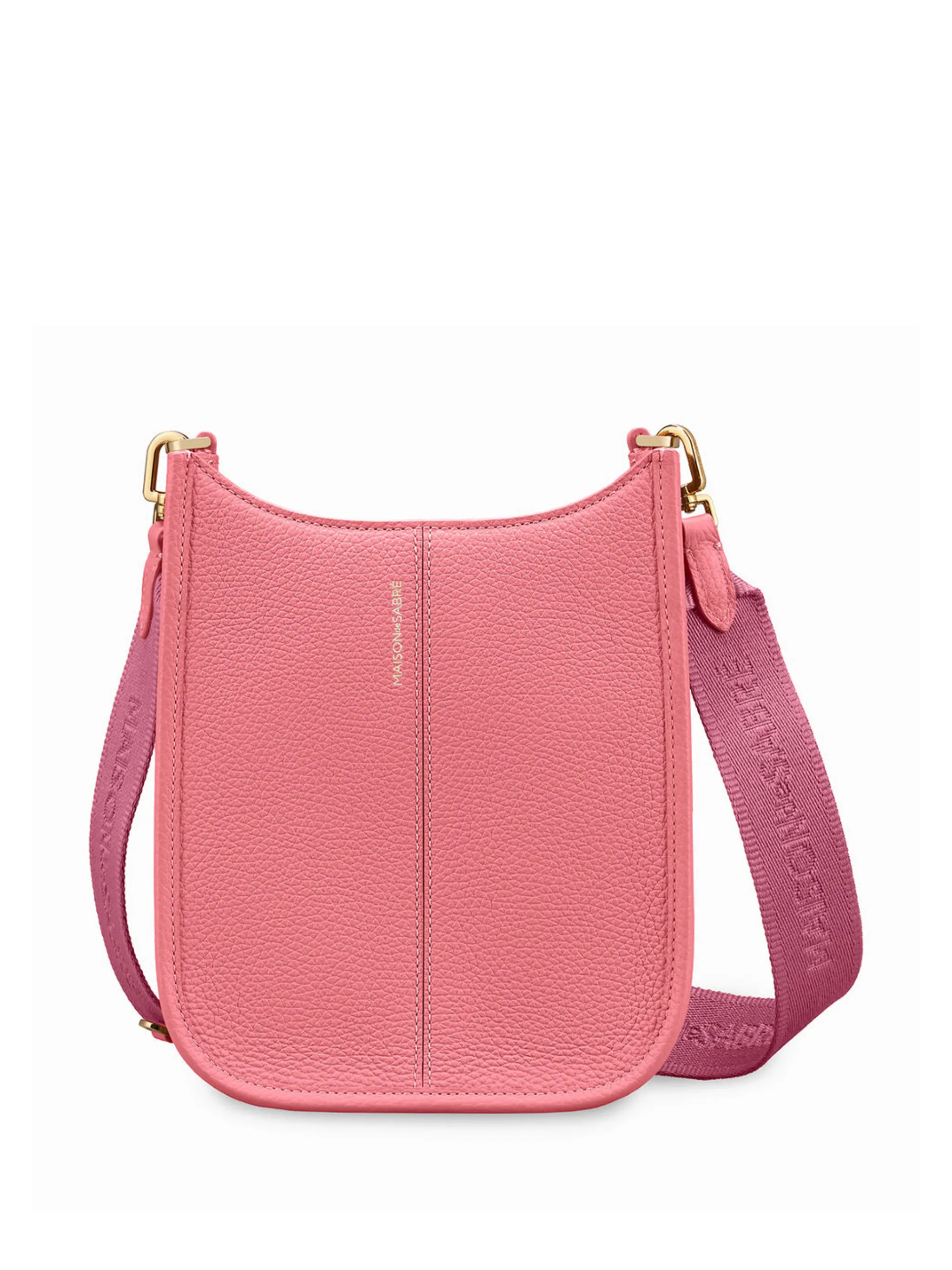 

Жаккардовая сумка через плечо Maison De Sabré, розовый