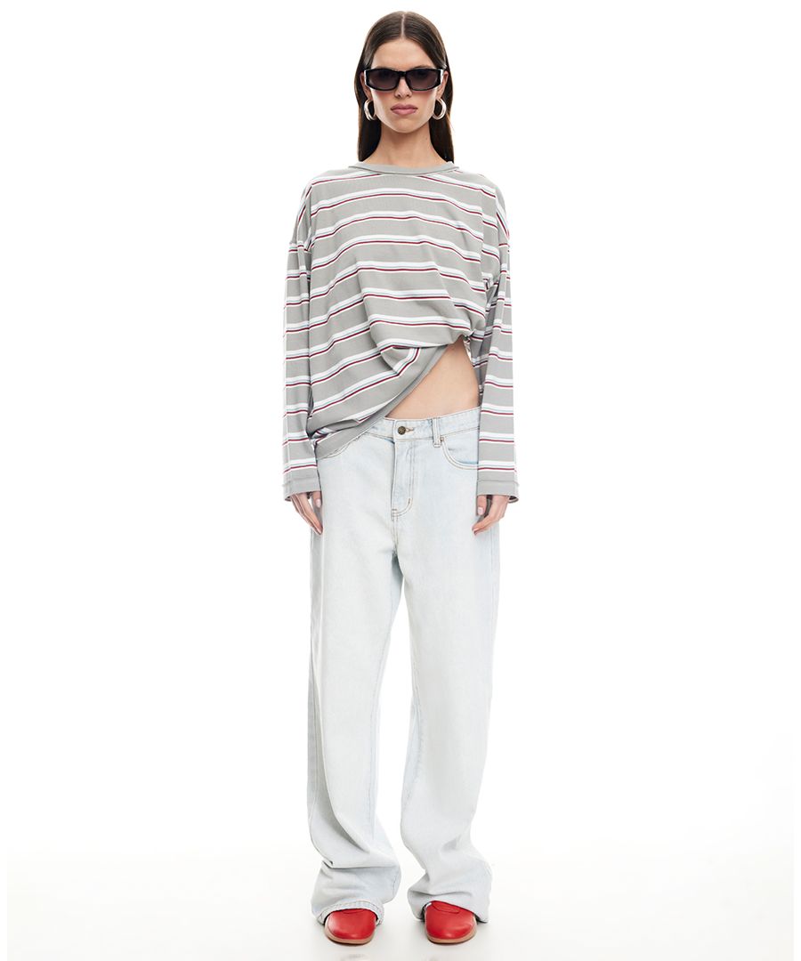 

Женская футболка с длинными рукавами Horizon Lioness, Ash Stripe, Серый, Женская футболка с длинными рукавами Horizon Lioness, Ash Stripe