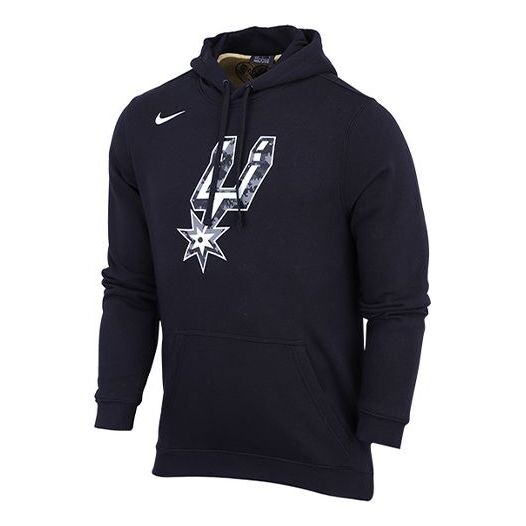 

Толстовка Nike NBA Spurs Casual Sports hooded Fleece Couple Style Black, черный