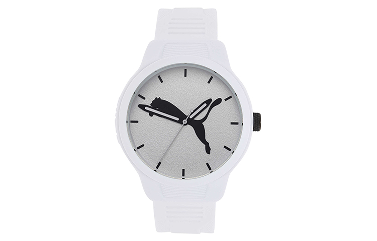 

Наручные часы Puma P5012 White с кварцевым механизмом, белым циферблатом 43 мм и ремешком из синтетического волокна