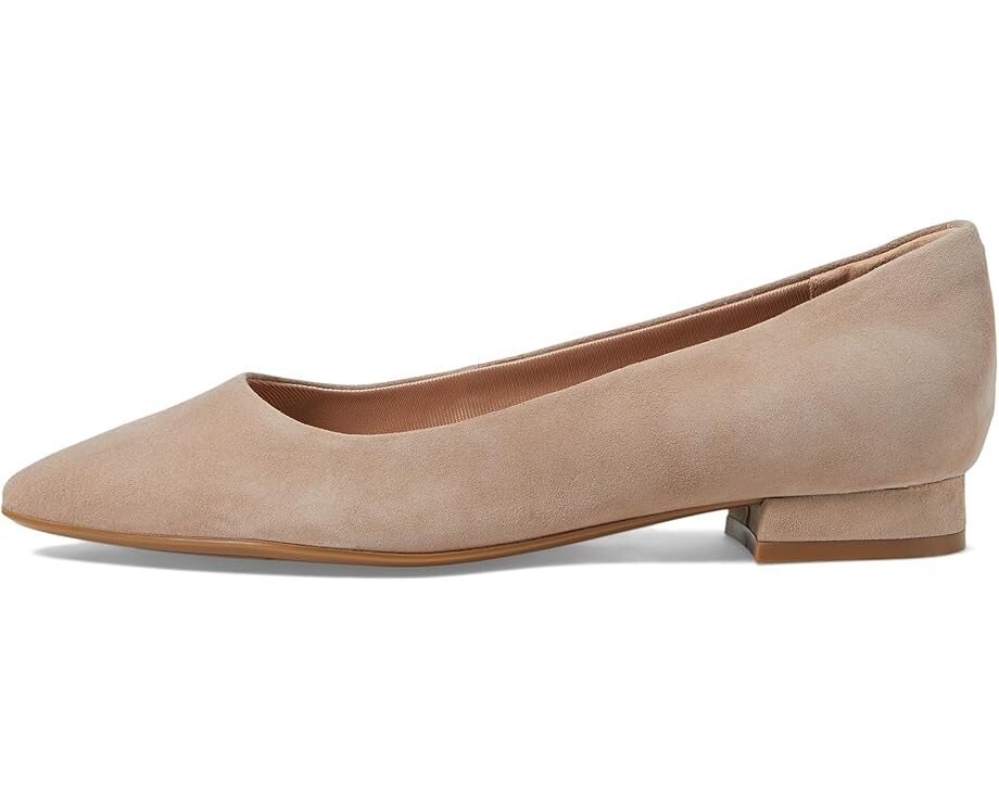 Туфли на плоской подошве Rockport Tessa, цвет Taupe Suede — фото 4