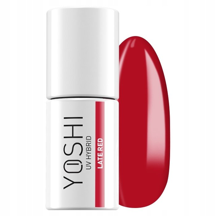 

Гибридный лак для ногтей YOSHI Late Red красный 6 мл - 312