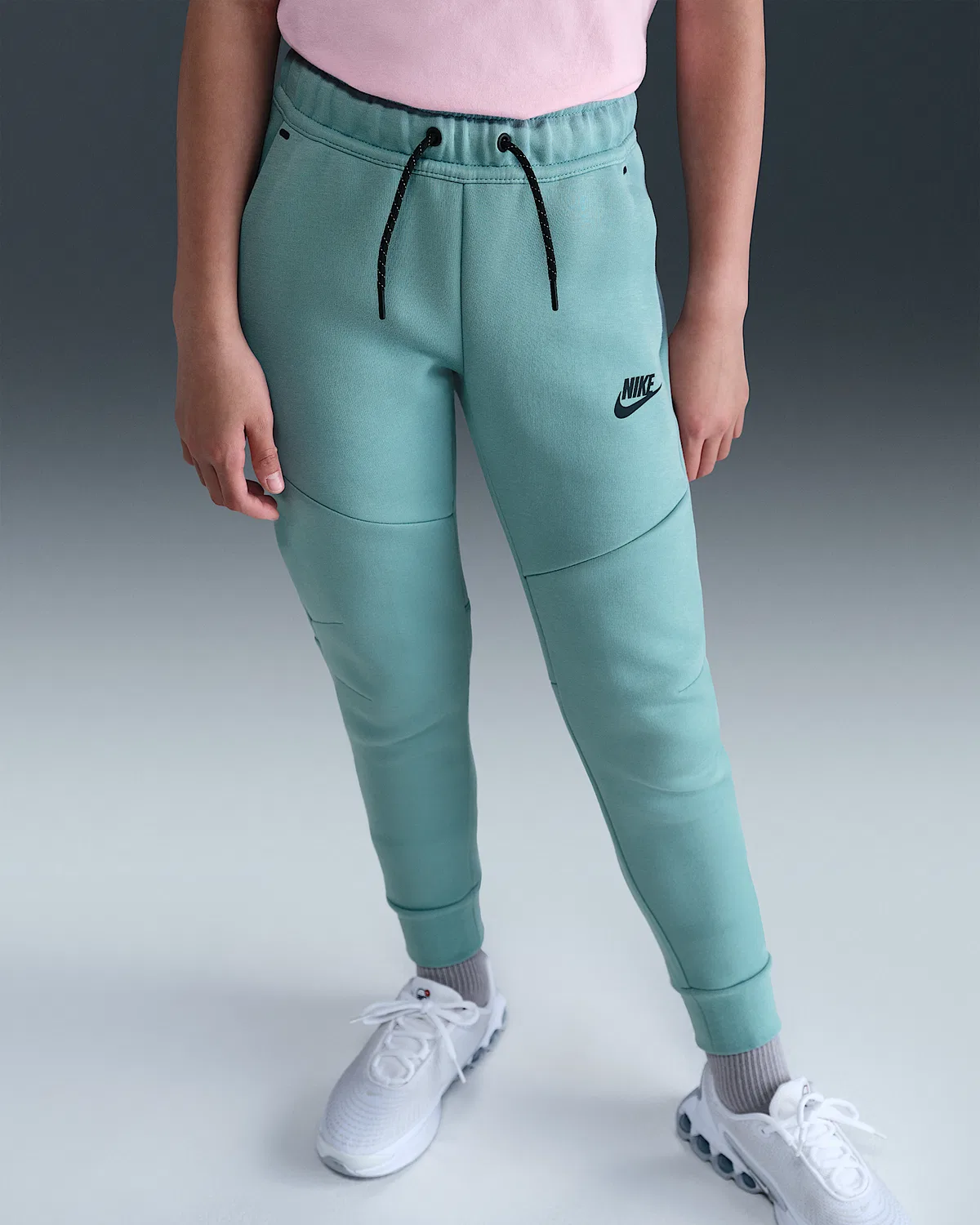 Джоггеры Nike Sportswear Tech Fleece для старших детей, Cannon/Black/Black — фото 3