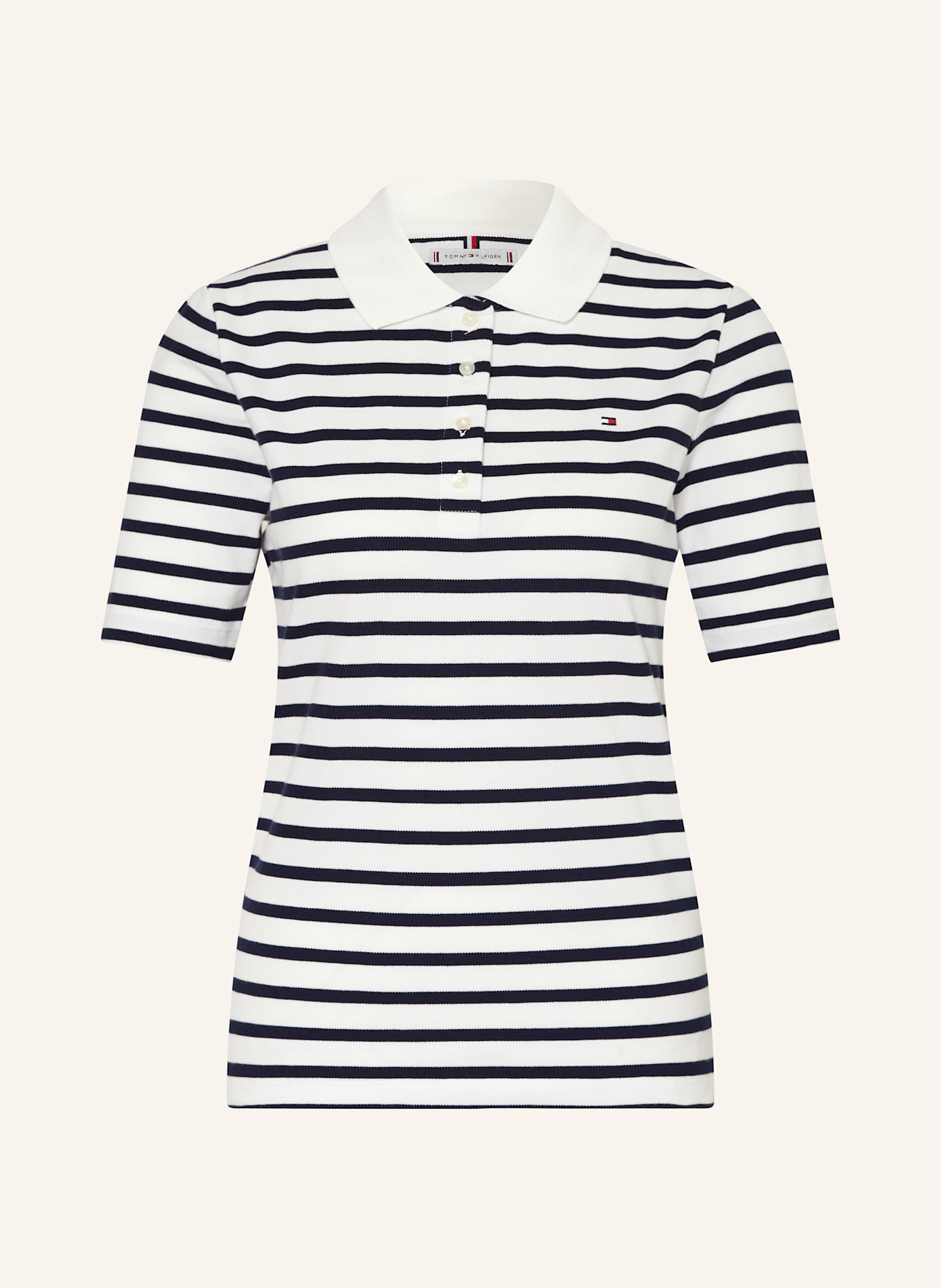 

Рубашка поло из пике Tommy Hilfiger, мультиколор