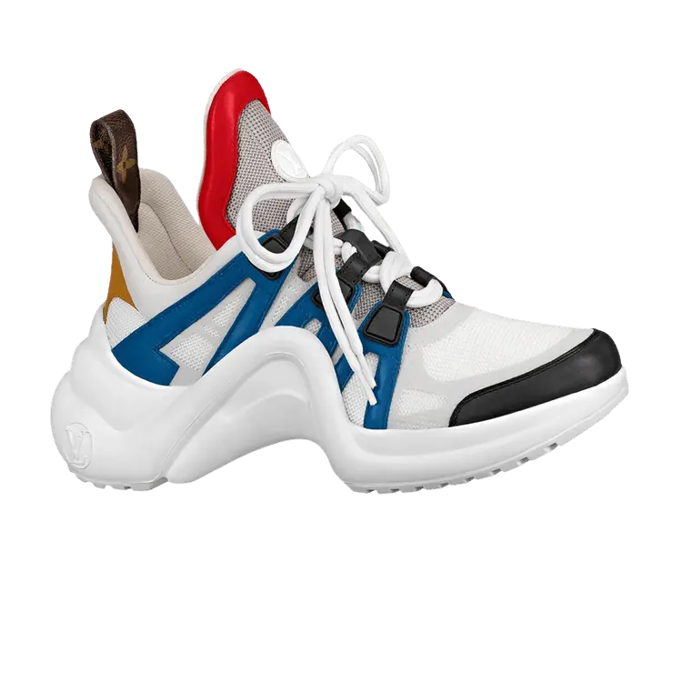 

Кроссовки Louis Vuitton Wmns Archlight Sneaker White Red Blue, белый