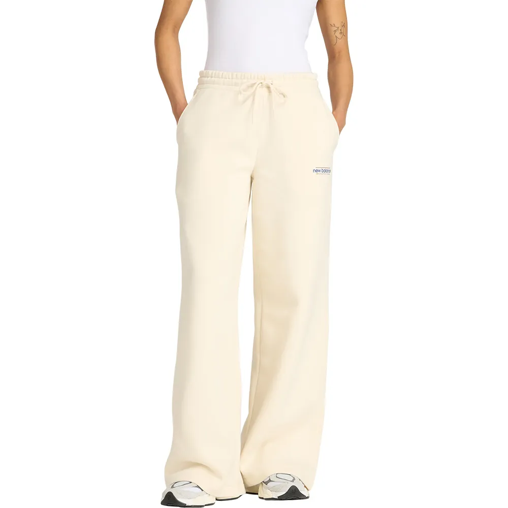 

Спортивные брюки New Balance Re Wide Leg, бежевый