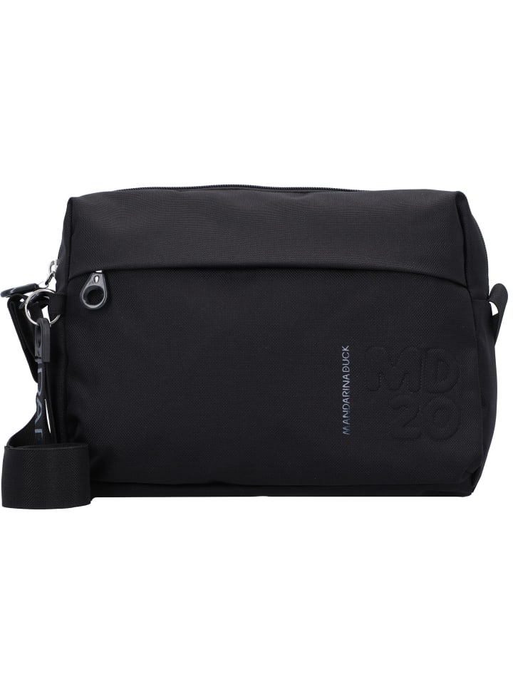 

Сумка через плечо 28 см черного цвета Mandarina Duck