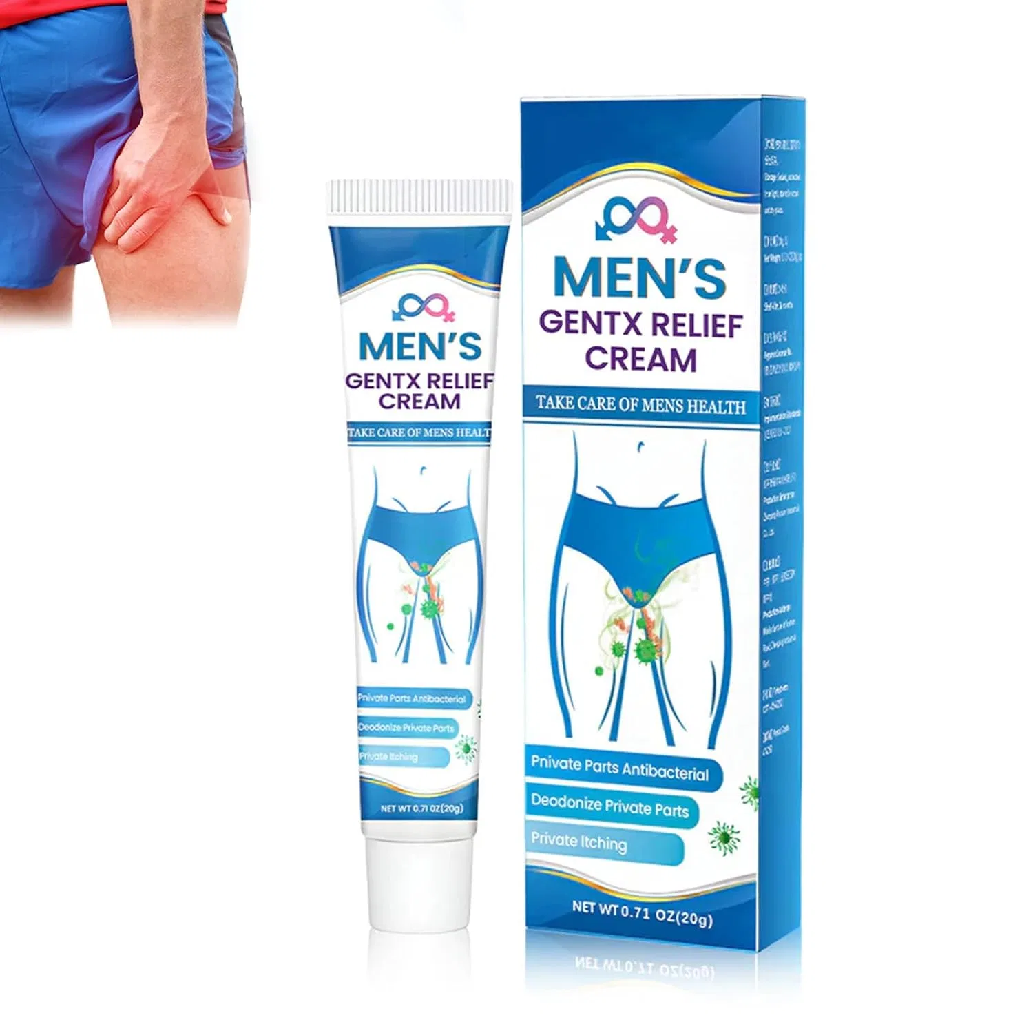 Мужской увлажняющий крем Timilk GentX Relief Cream Generisch