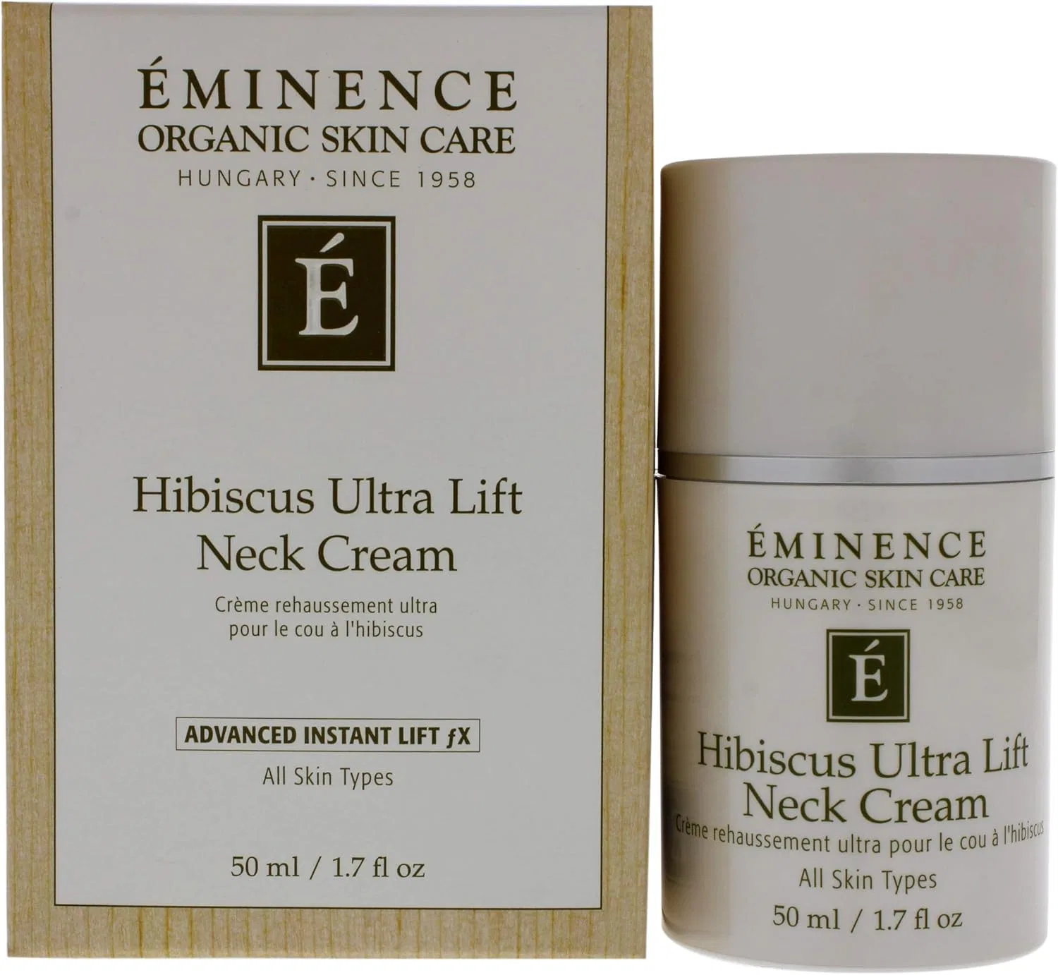 Крем для лица Eminence — Дневной для шеи Hibiscus Ultra Lift, 50 мл