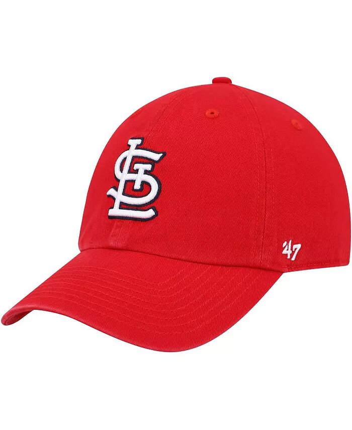 

Мужская красная кепка St. Louis Cardinals Clean Up Adjustable '47 Brand