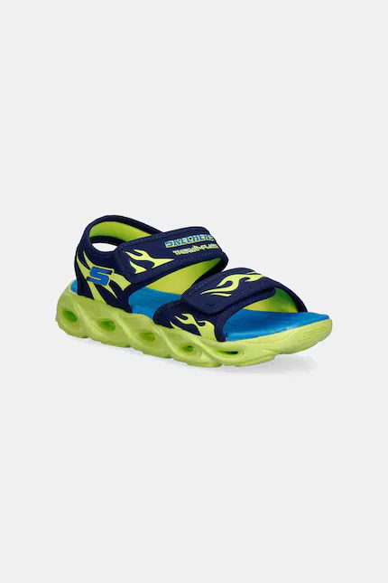 Сандалии детские с подсветкой THERMO-SPLASH - HEAT TIDE Skechers, синий