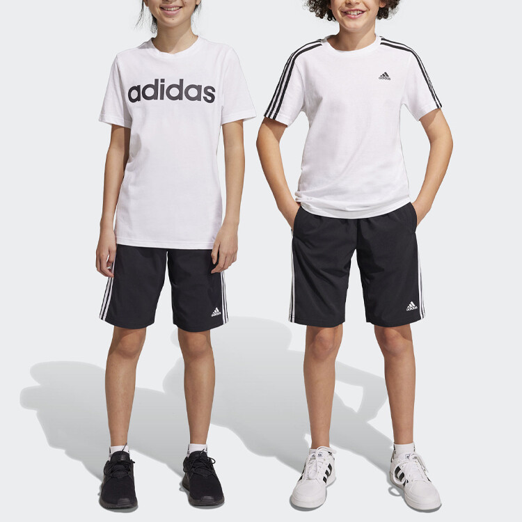 Дети Шорты Adidas, черный — фото 3