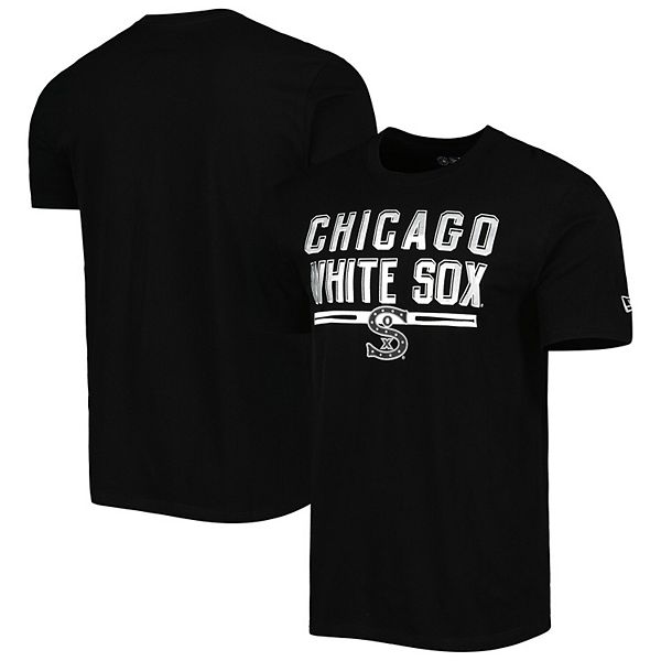 

Мужская черная футболка для тренировок Chicago White Sox New Era