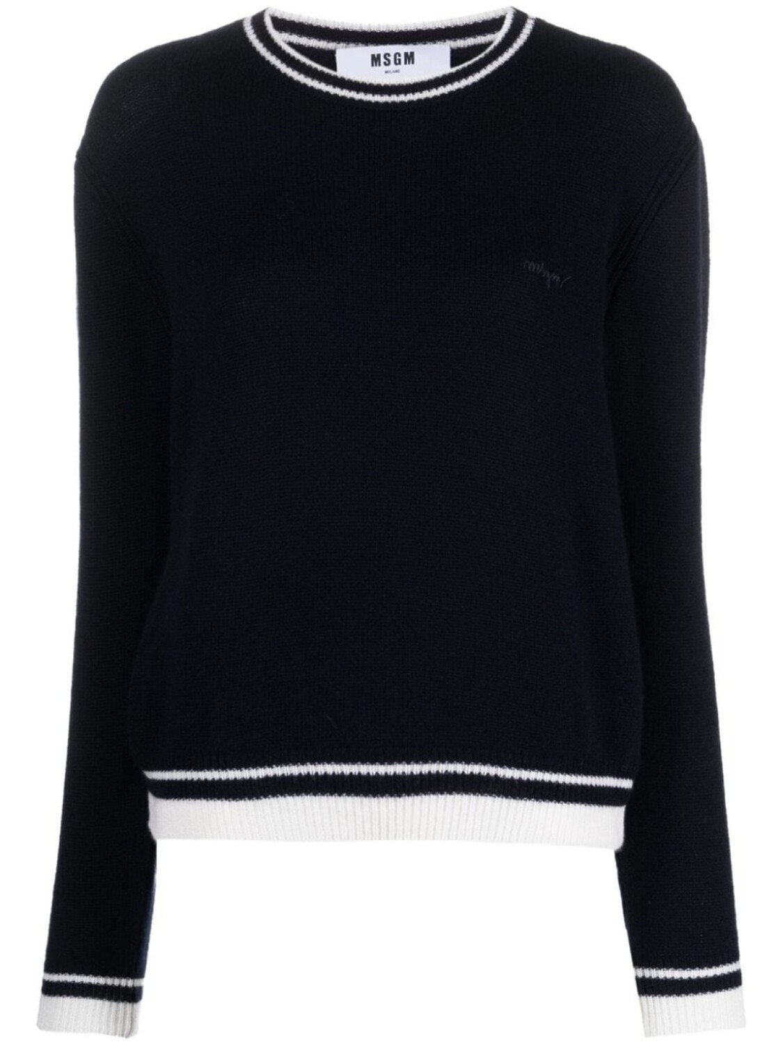 

MSGM джемпер в полоску, синий