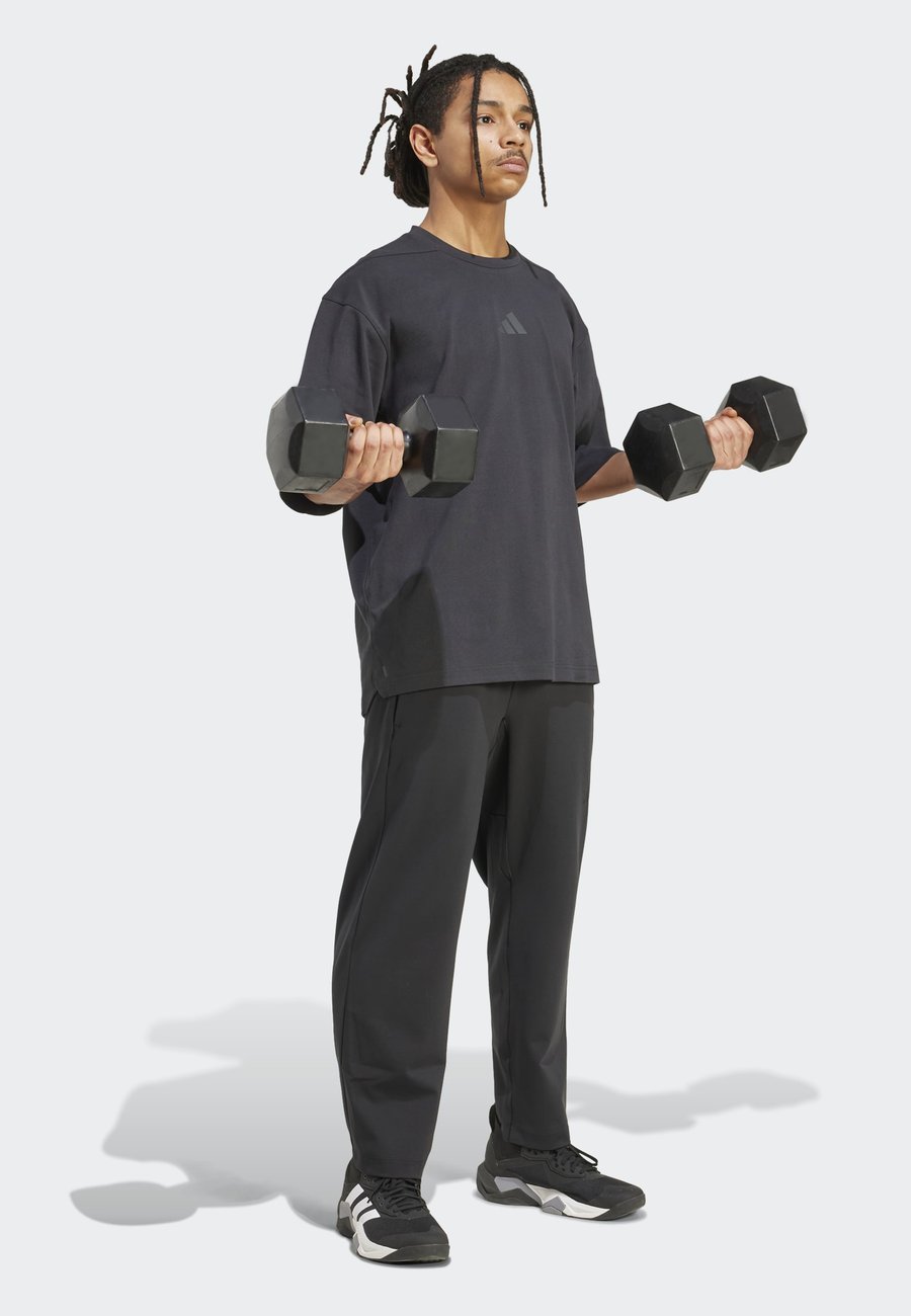 Спортивная футболка Adidas Performance Sports T-shirt, Black — фото 2