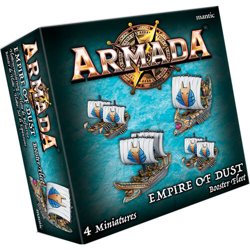 

Миниатюра Mantic Games Armada: Empire of Dust - Booster Fleet
